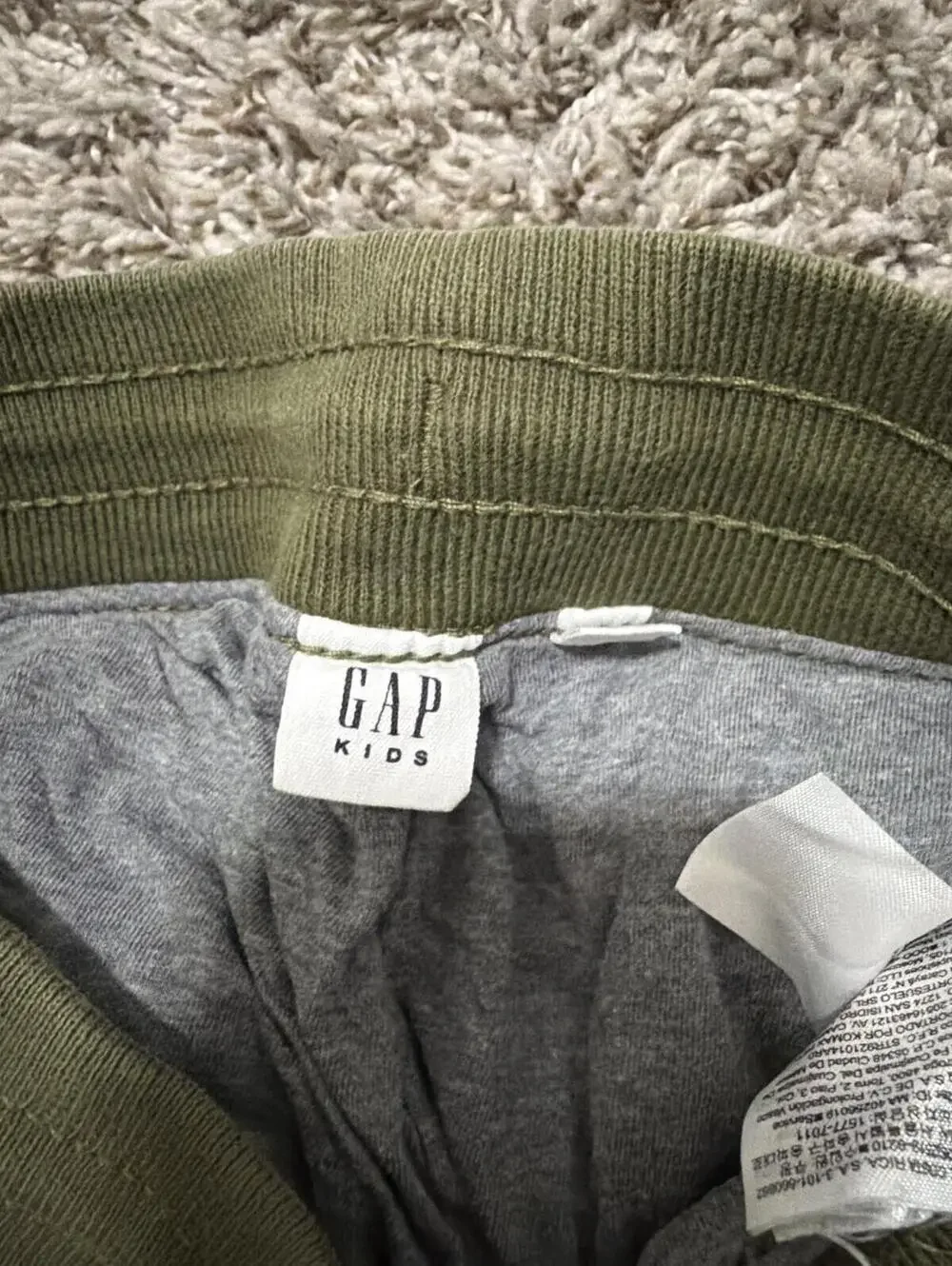 GAP Kids Boys L Pull on Lined Cargo Pants